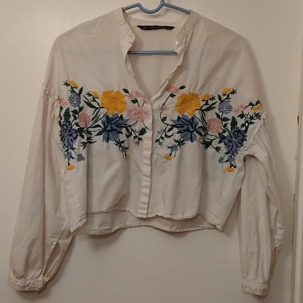 Floral long sleeve